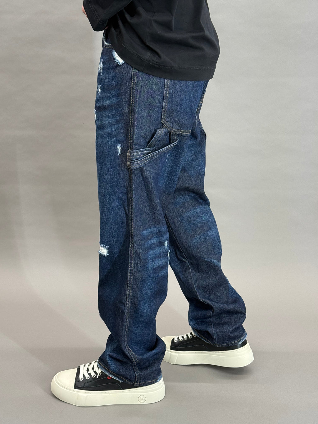 Baggy Work Dirty Blue Priority