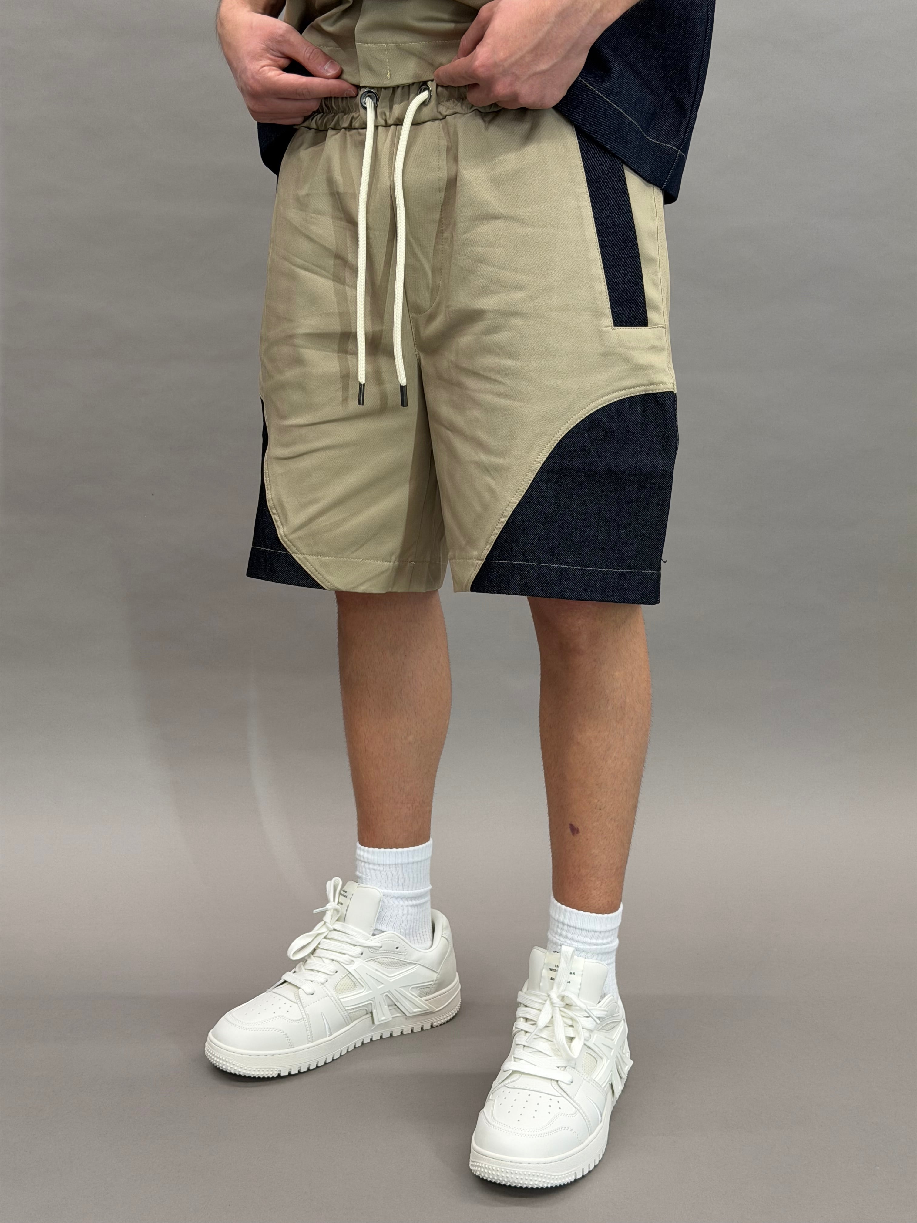 Coord Double Jeans Beige