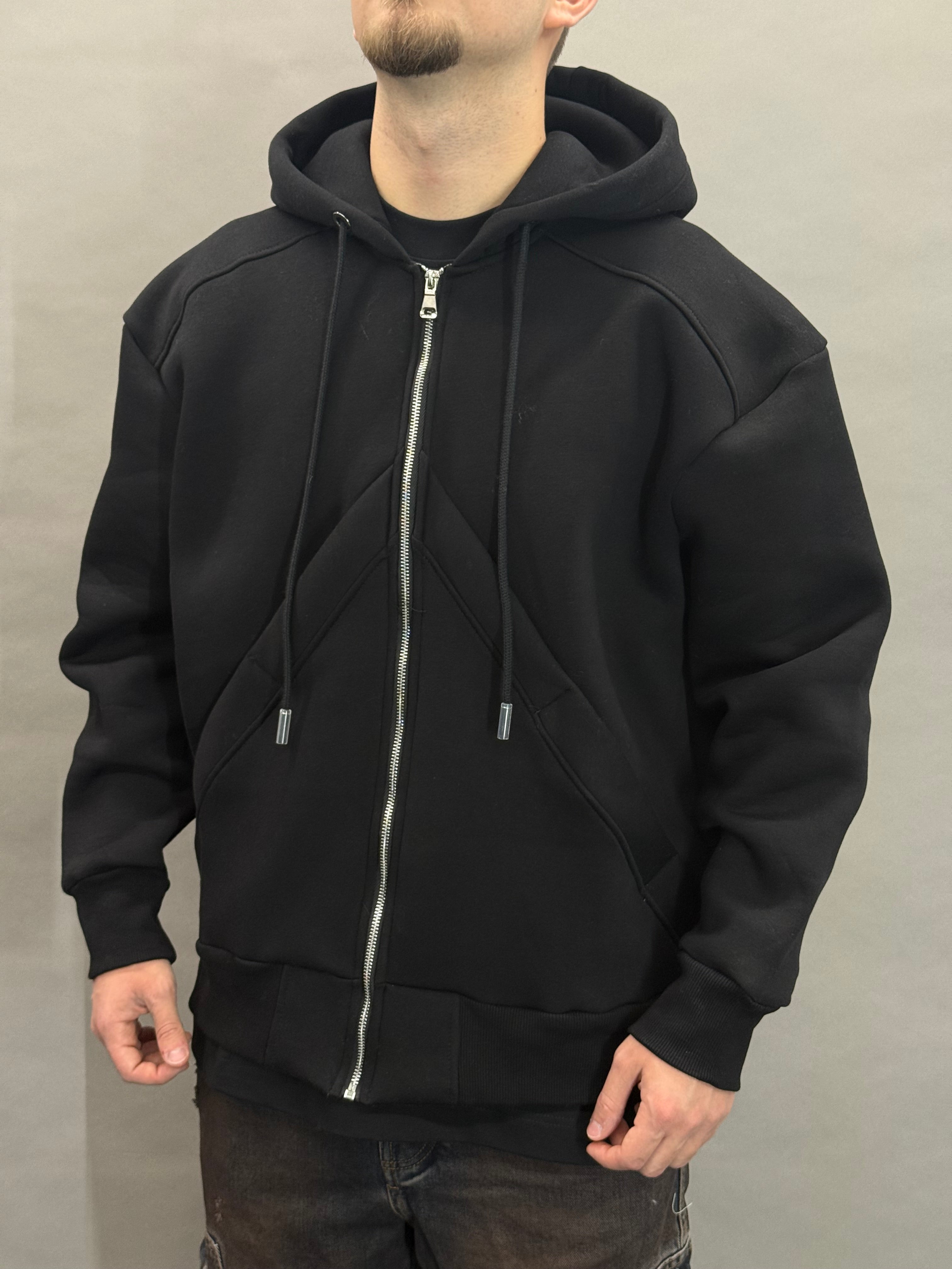 Black Side Slotted Pouch