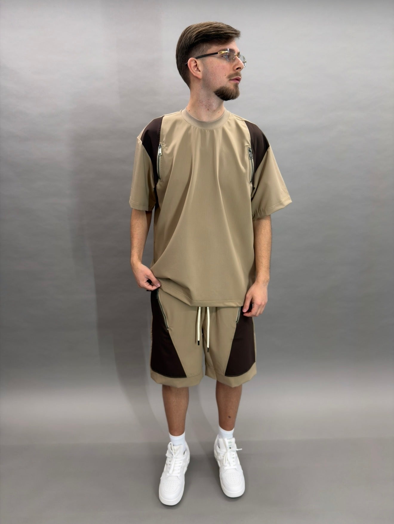 Coord Zip Beige SYST