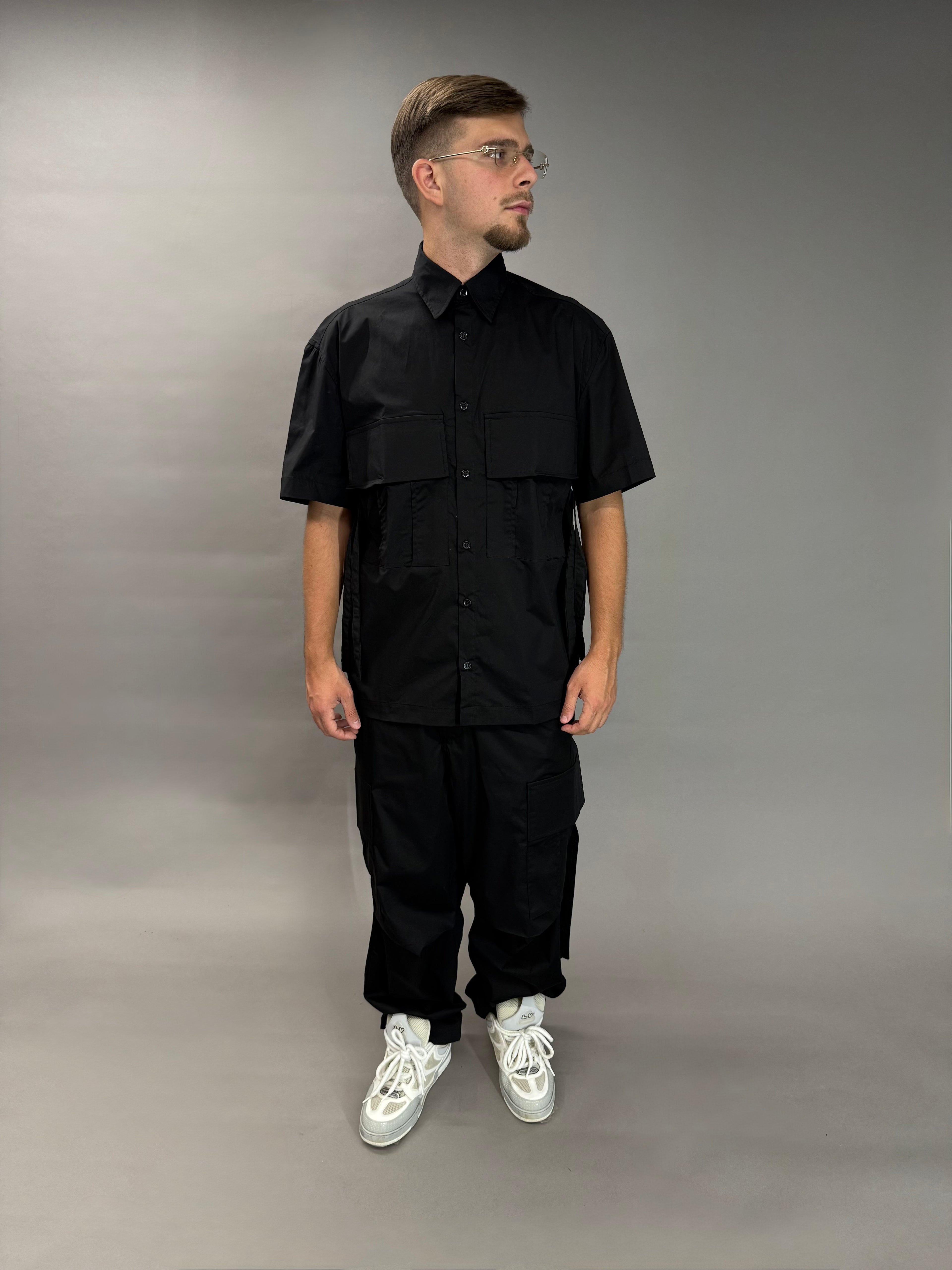Double Pocket Cargo Black