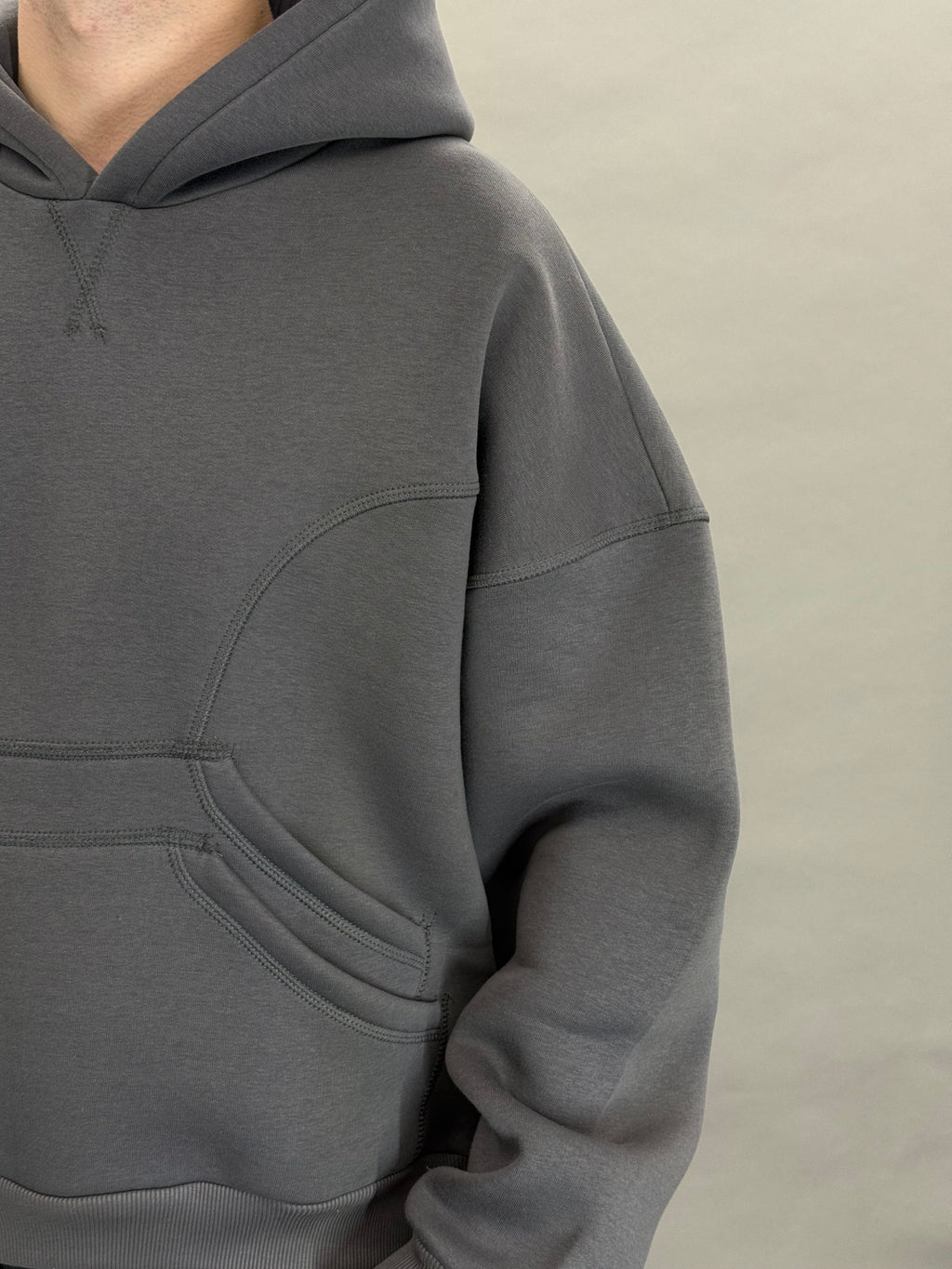 Lead Stitching Double Pouch