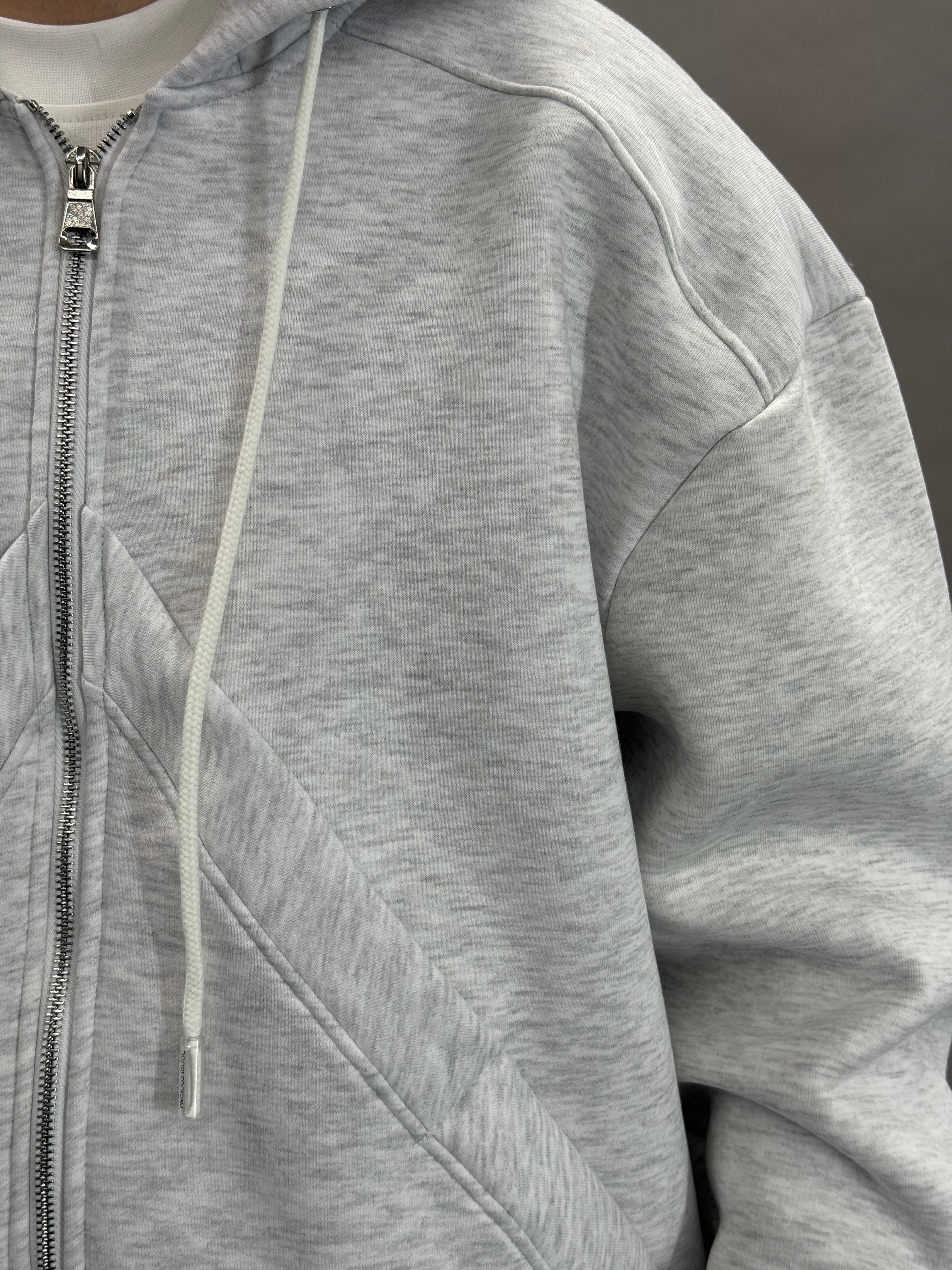 Grey Side Slotted Pouch