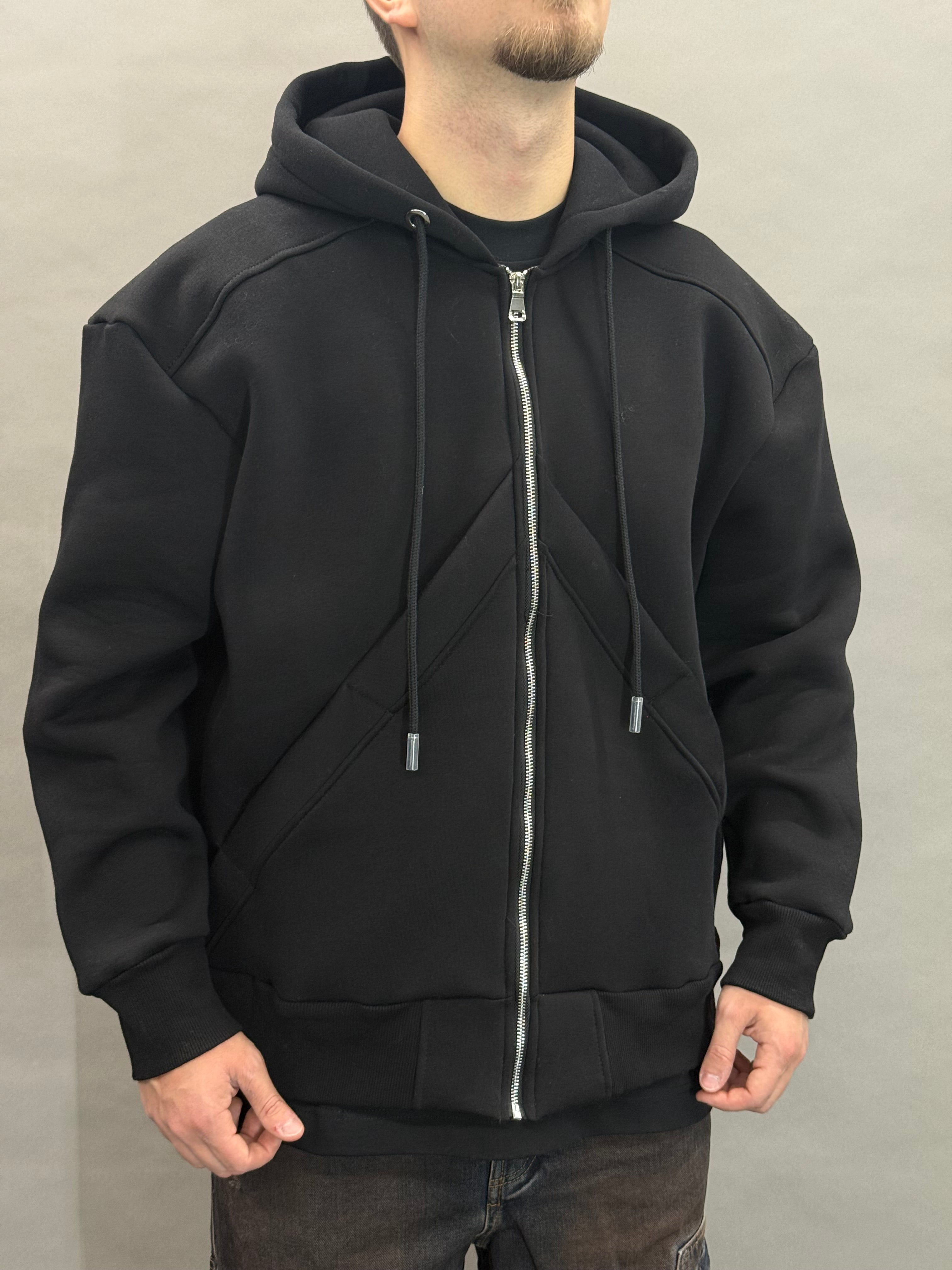 Black Side Slotted Pouch