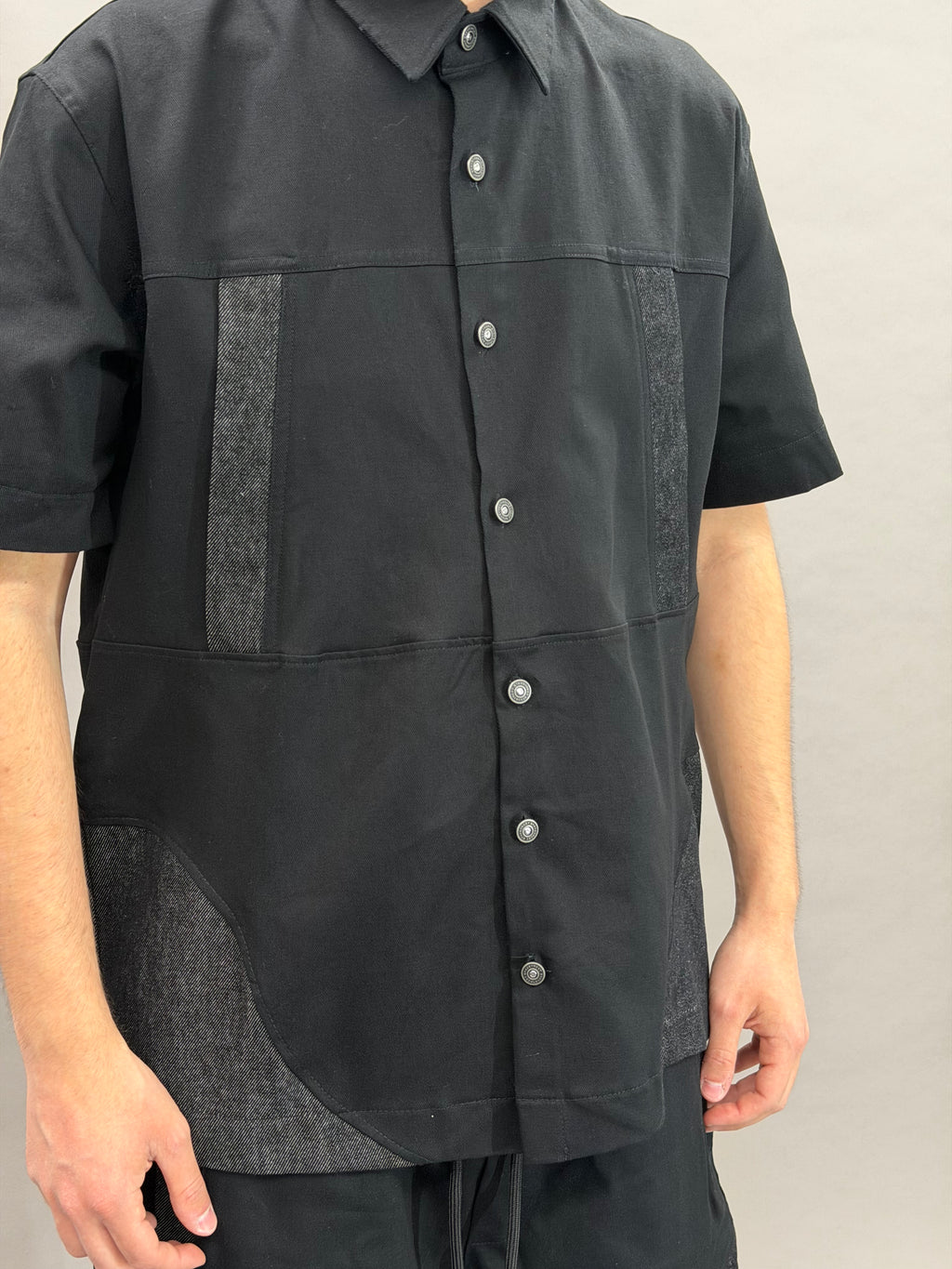 Coord Double Jeans Black