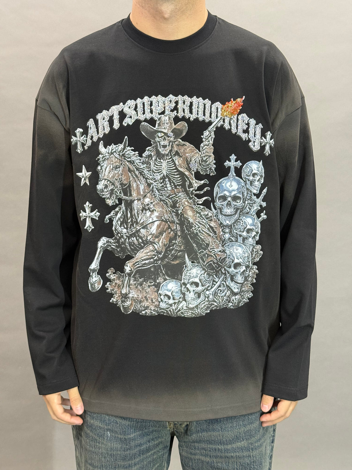 LS Cross Western Black