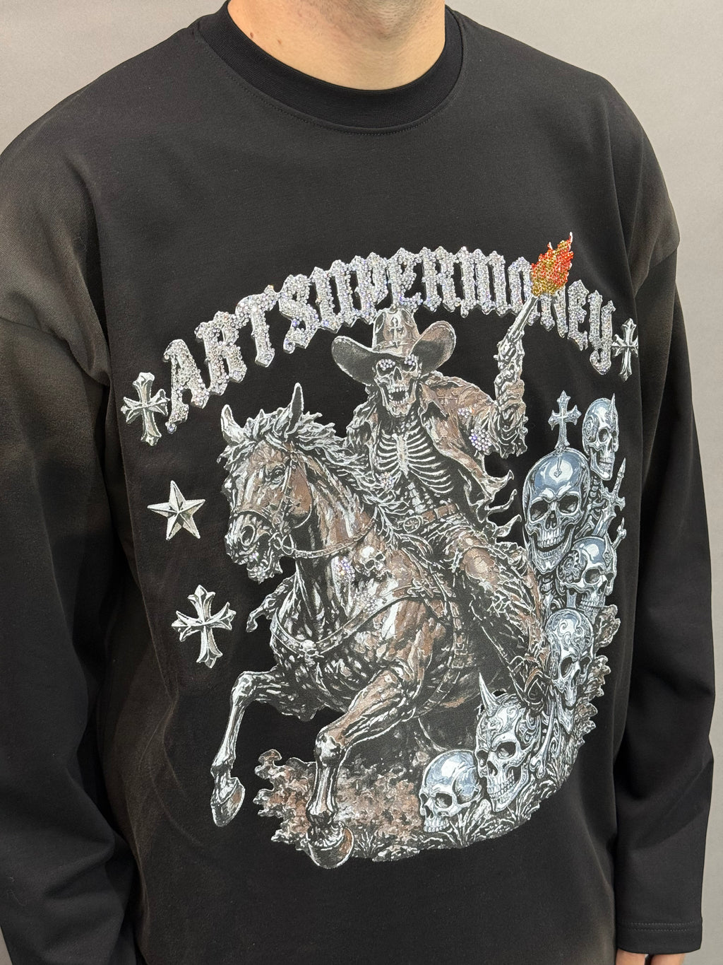 LS Cross Western Black