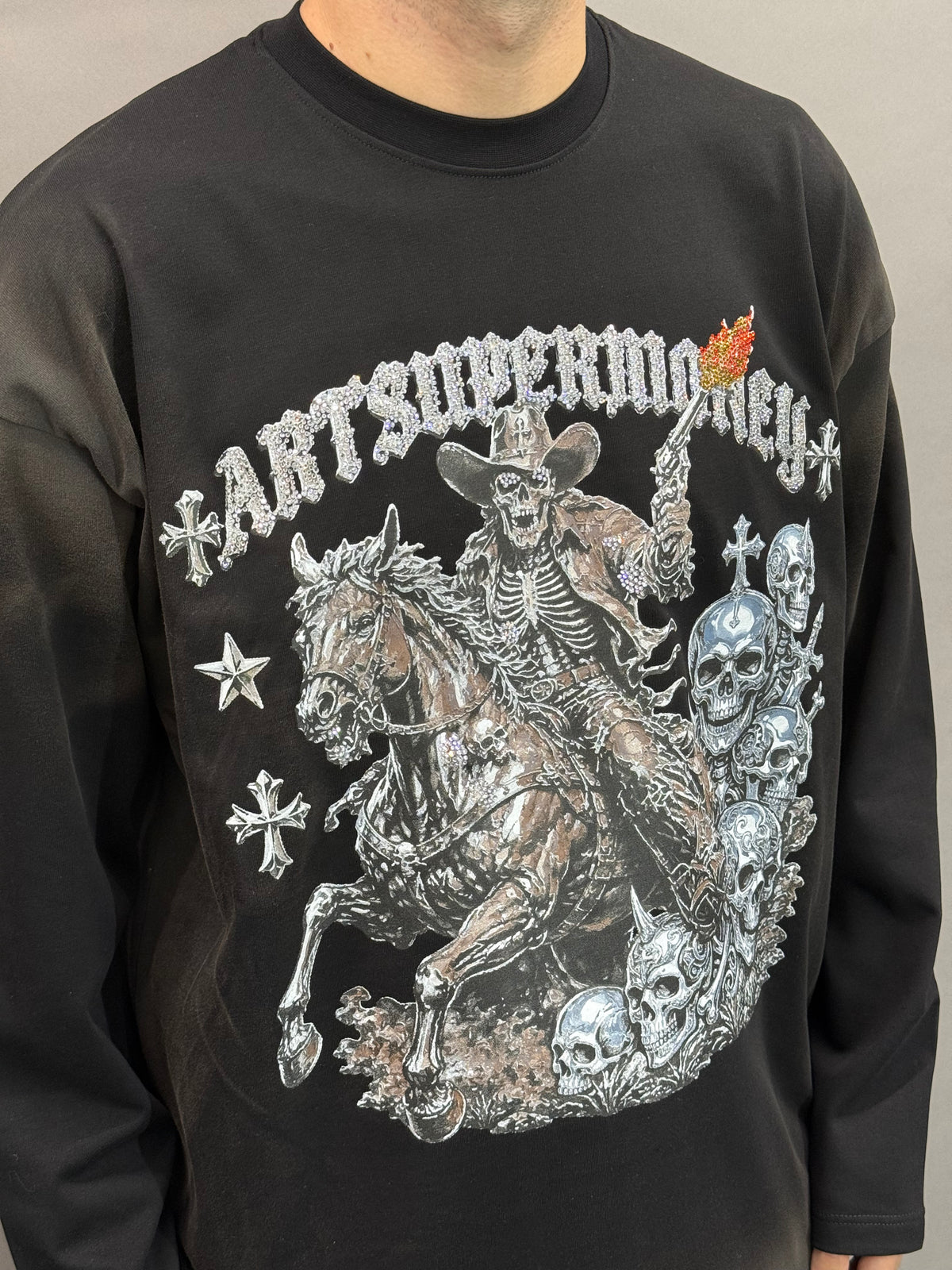 LS Cross Western Black