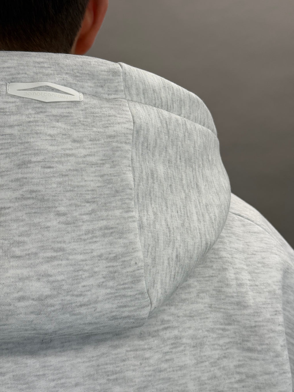 Grey Side Slotted Pouch