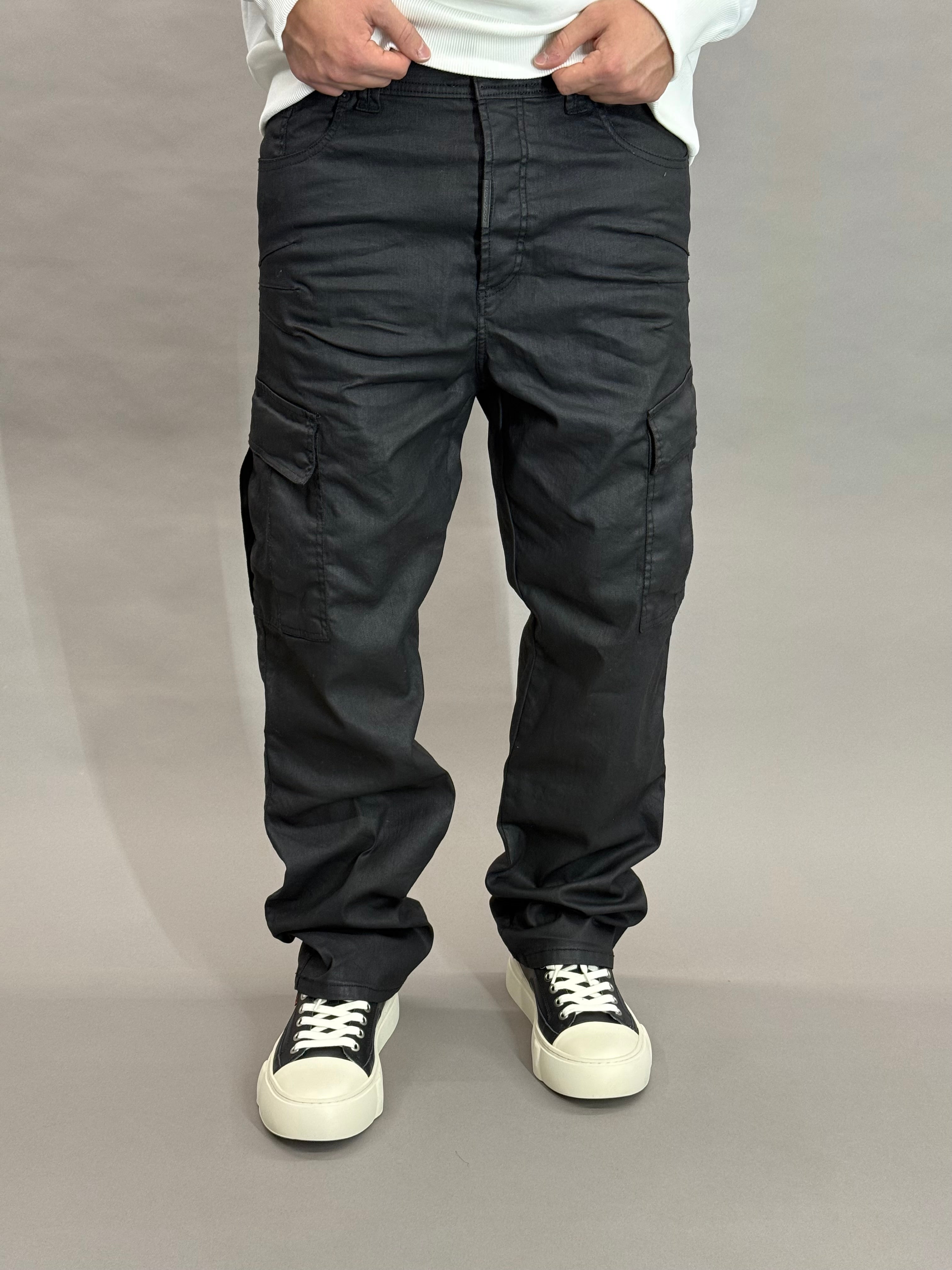 Baggy Cargo Waxed Tex