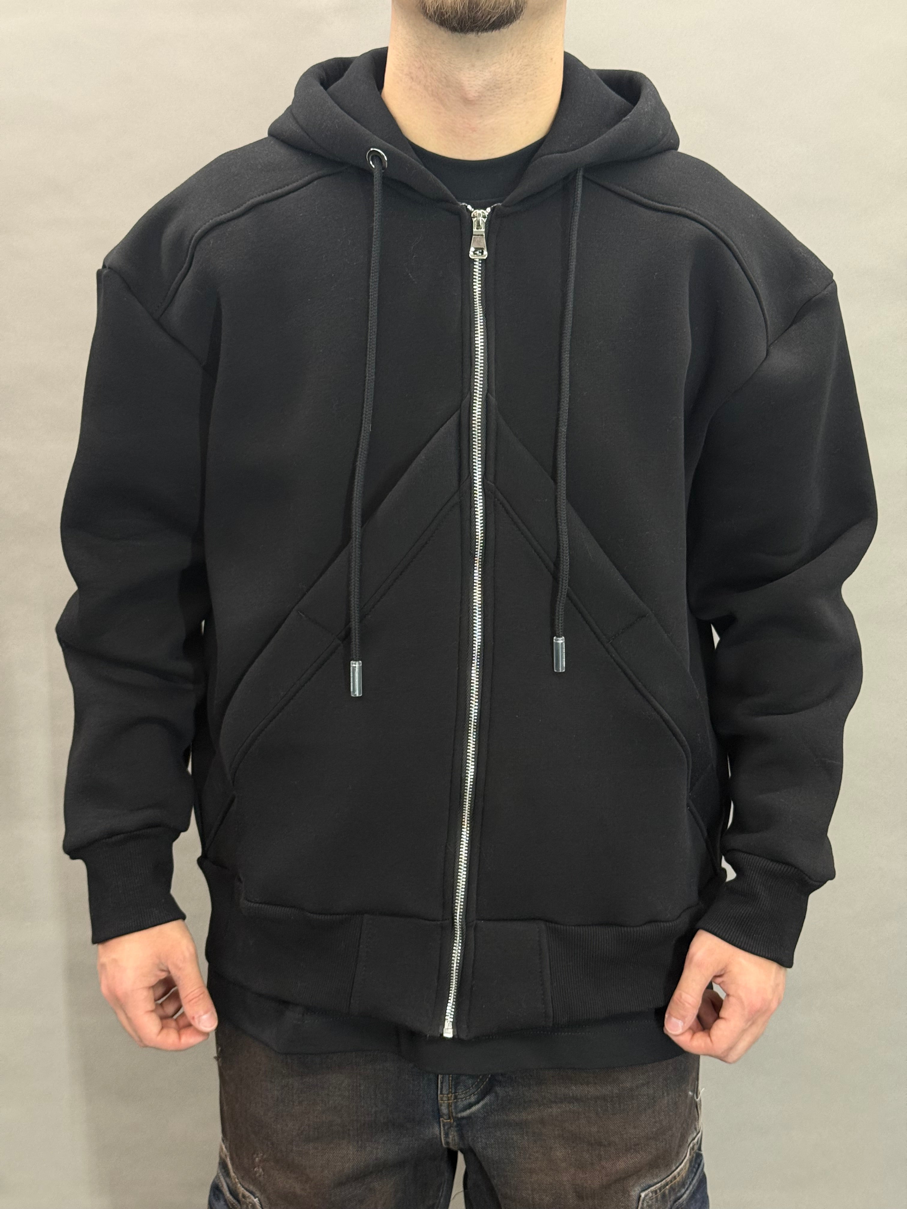 Black Side Slotted Pouch