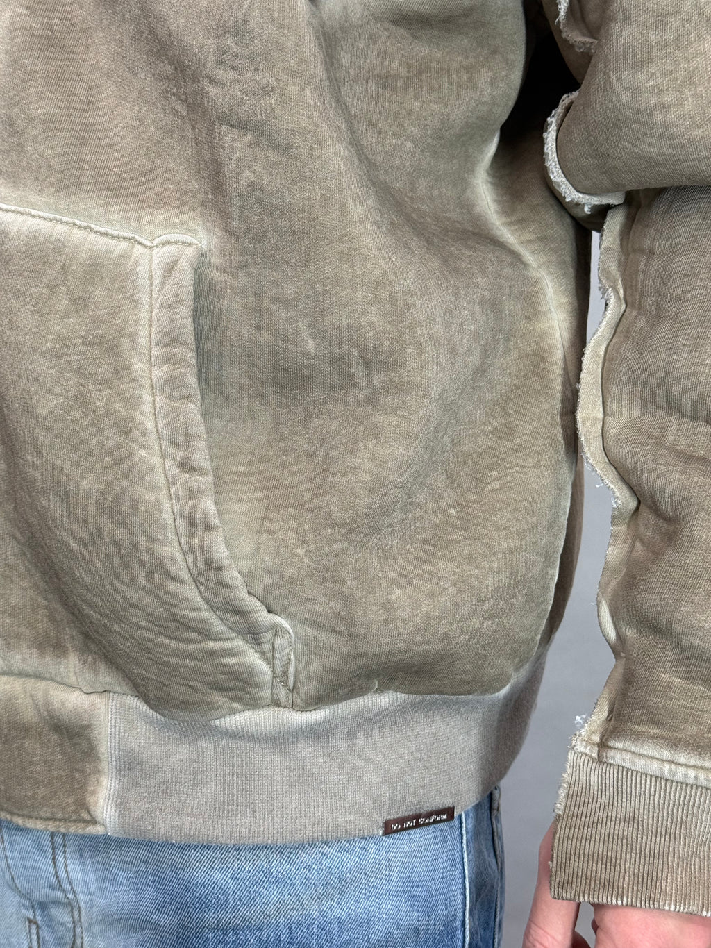 Washed Sweatshirt Beige