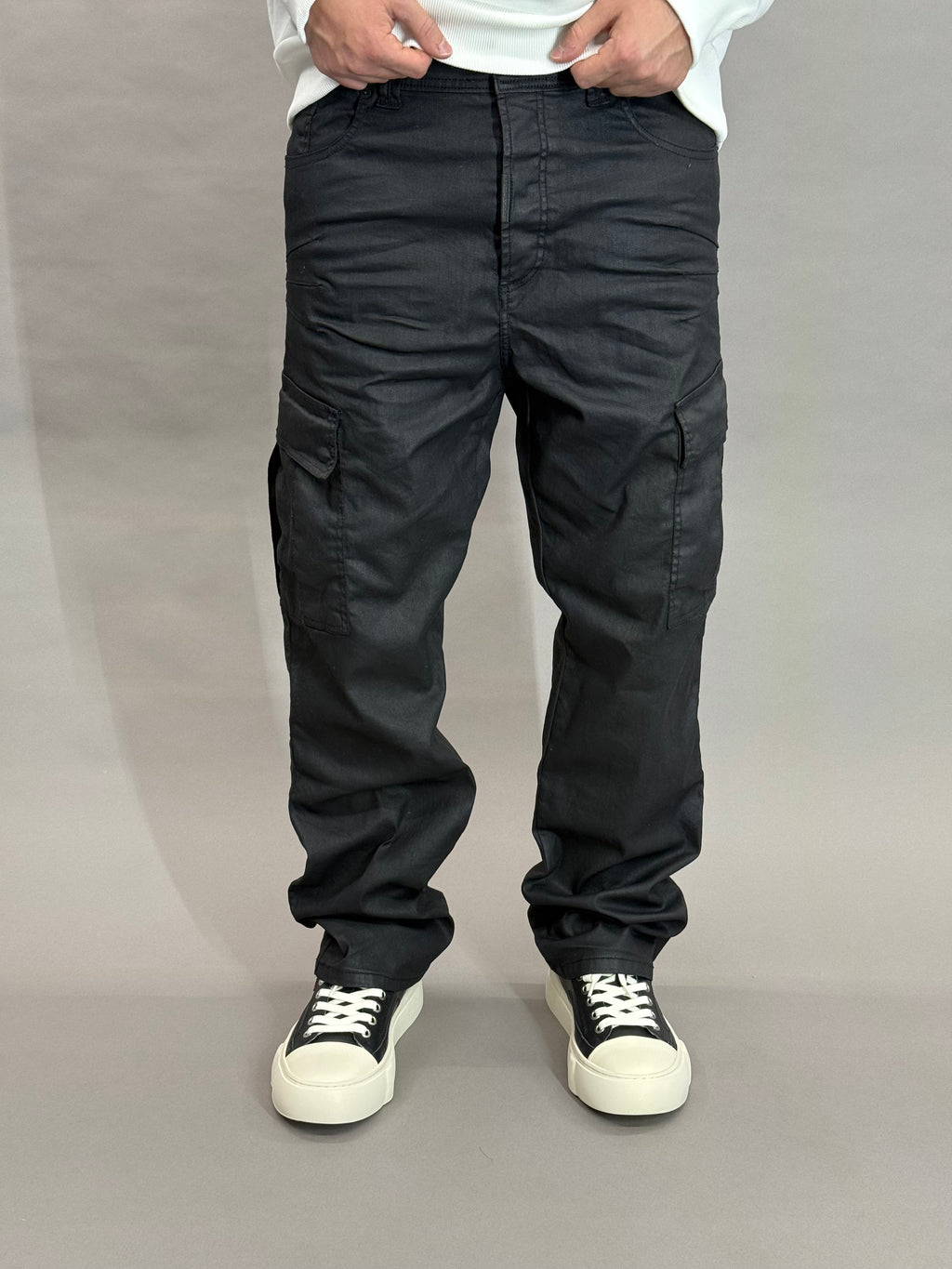 Baggy Cargo Waxed Tex