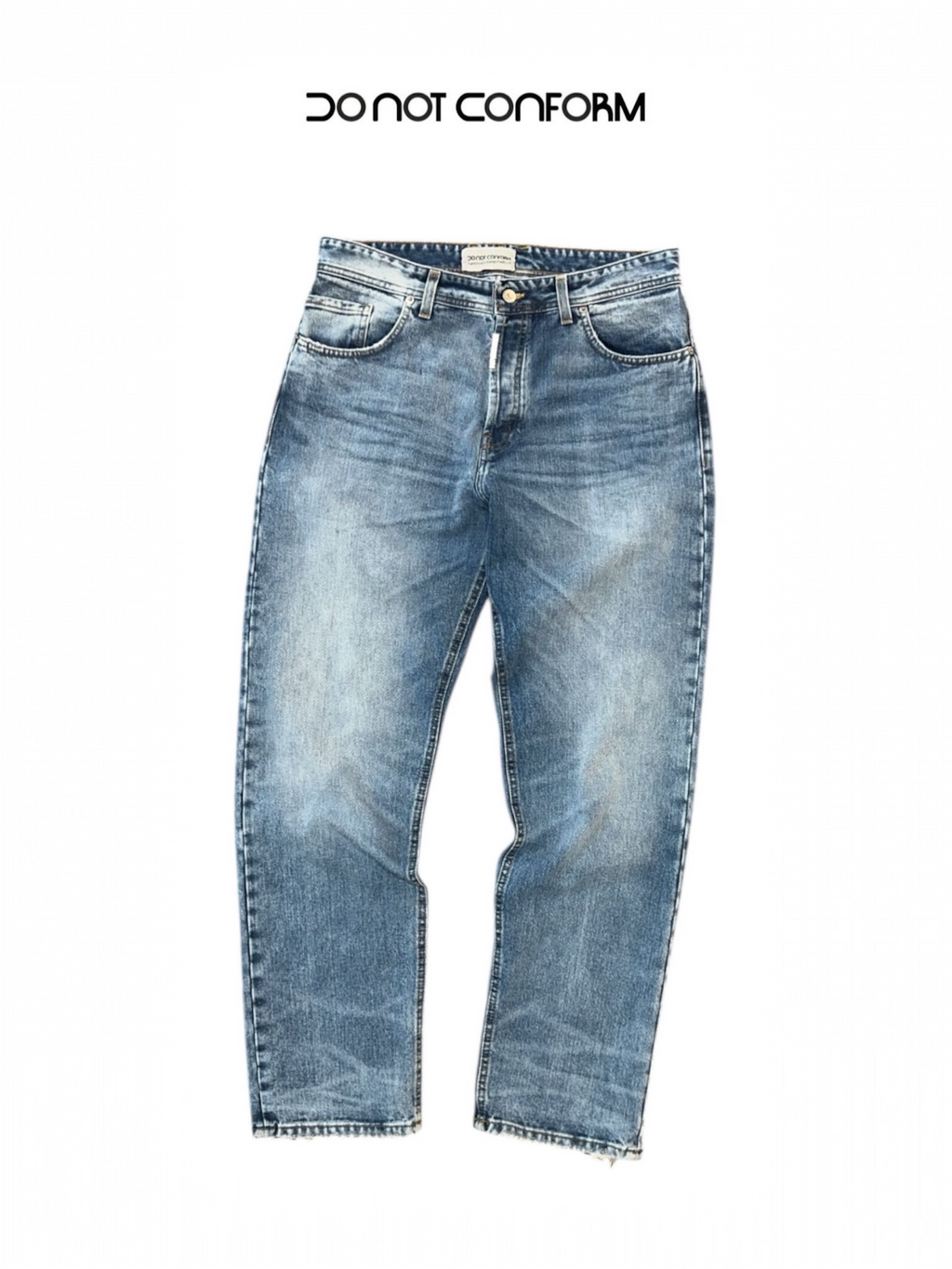 Baggy Blue Tribal Moon