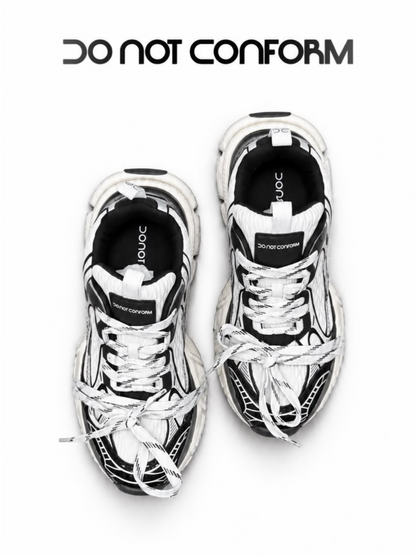 DNC Shoes02 BLK/WHI/GRY