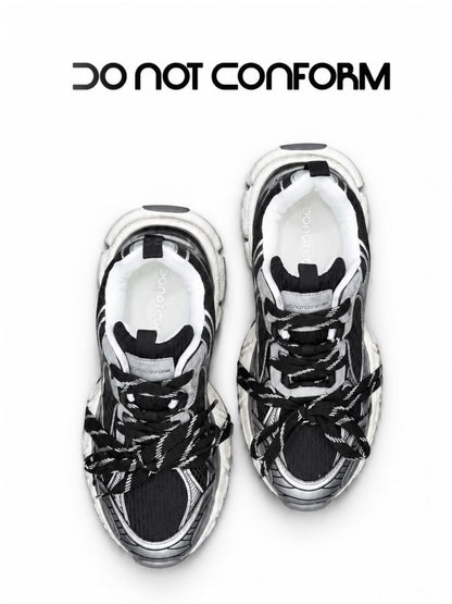 DNC Shoes02 BLK/SLV/WHI