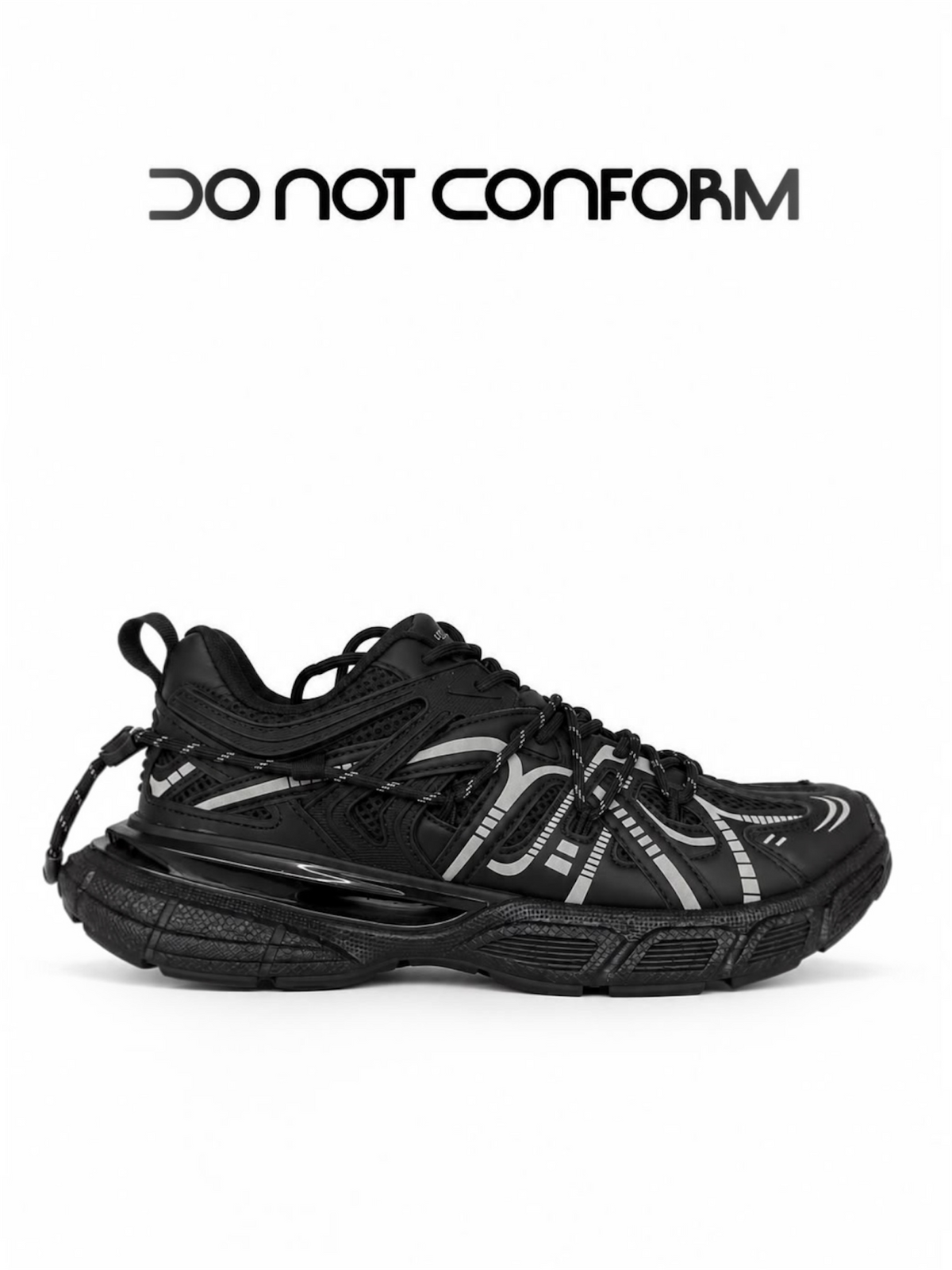 DNC Shoes01 BLK/BLK/MET