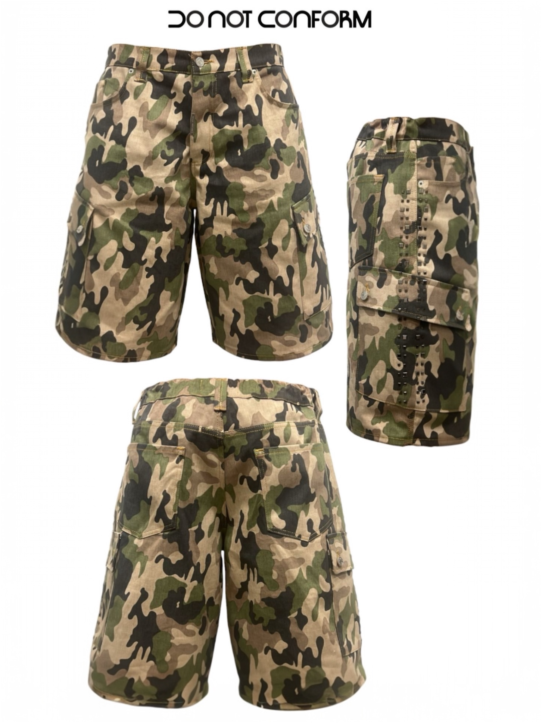 Molitary Pockets Rhinestone