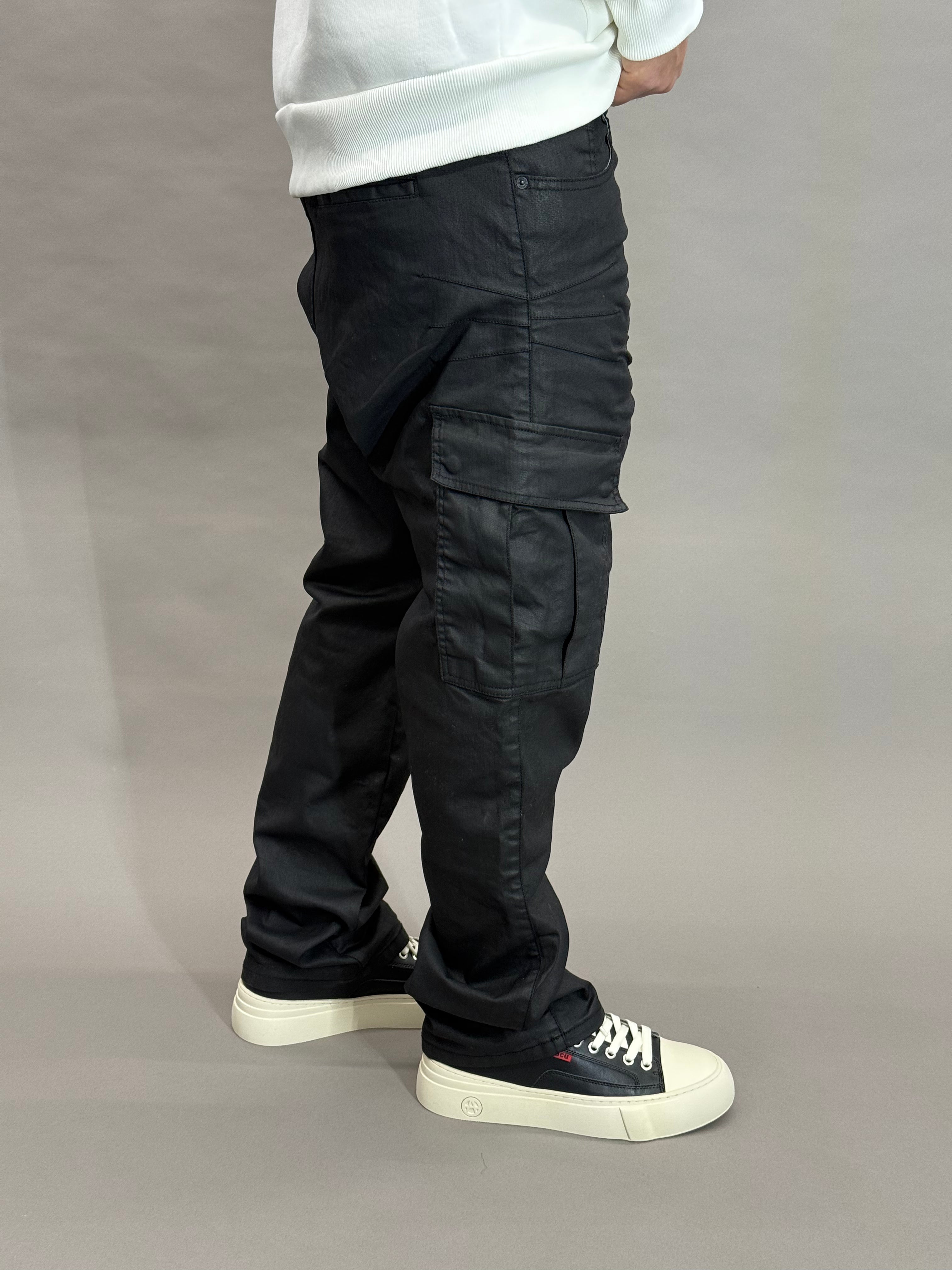 Baggy Cargo Waxed Tex